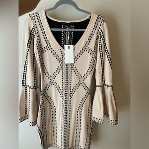 Endless Rose Fitted Sweater Dress XS